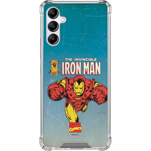 Marvel Classic Comics The Invincible Iron Man Galaxy A15 5G Clear Case